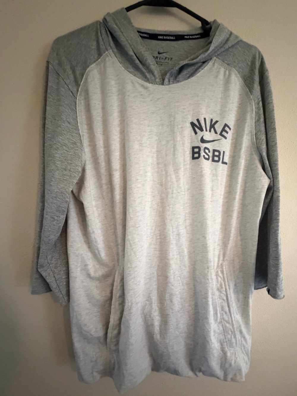 Nike Dri-Fit Baseball Hooded shirt